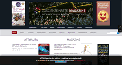 Desktop Screenshot of coscienzeinrete.net